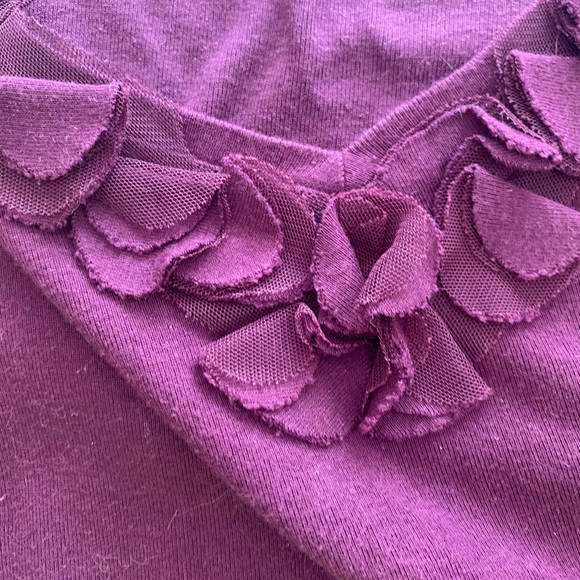 Cranberry/plum color  Talbots top. - Picture 4 of 6
